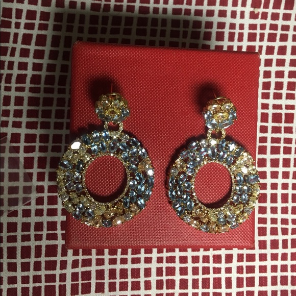 Joan Boyce Brass Rhodium or Gold Plated Multicolor - Picture 8 of 8